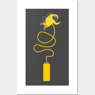 Space Condiment Mustard Graphic Posters and Art